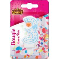 Velita número 3 VAHINÉ, blister 1 u Velita número 3 VAHINÉ, blister 1 u