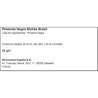 Pebre negre molt del Brasil DUCROS, flascó 32 g