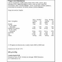 Iogurt enriquit de nabius LA LECHERA, pack 2x125 g