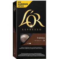 Café Forza compatible Nespresso L'OR, caja 10 uds Café Forza compatible Nespresso L'OR, caja 10 uds