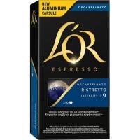Café Ristretto descafeinado comp. Nespresso L'OR, caja 10 uds Café Ristretto descafeinado comp. Nespresso L'OR, caja 10 uds