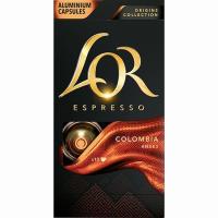Café Colombia compatible Nespresso L'OR, caja 10 uds Café Colombia compatible Nespresso L'OR, caja 10 uds