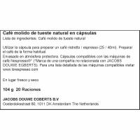 Café Onyx compatible Nespresso L'OR, caja 20 uds