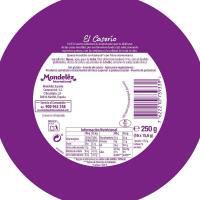 Formatge sense lactosa EL CASERIO, 16 porcions, caixa 250 g