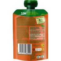 Sólo fruita eco de plàtan-poma-pastanaga HERO, doypack 100 g