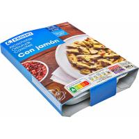 Alcachofas con jamón EROSKI, bandeja 260 g