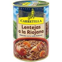 Llenties al de La Rioja CARRETILLA, llauna 430 g