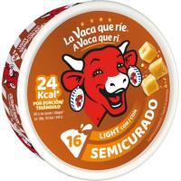 Queso light con semi LA VACA QUE RIE, 16 porciones, caja 250 g Queso light con semi LA VACA QUE RIE, 16 porciones, caja 250 g