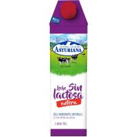 Llet sencera sense lactosa ASTURIANA, brik 1 litre