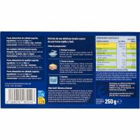 Plaques precuit per a lasanya EROSKI, caixa 250 g