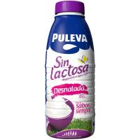 Llet desnatada sense lactosa PULEVA M. lleugeres, ampolla 1 litre