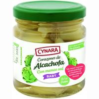 Cor carxofes baby baixa en sal 8/12 CYNARA, flascó 115 g Cor carxofes baby baixa en sal 8/12 CYNARA, flascó 115 g