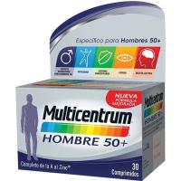 Complement vitamínic home 50+ MULTICENTRUM, caixa 30 càpsules Complement vitamínic home 50+ MULTICENTRUM, caixa 30 càpsules