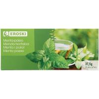 Menta poleo EROSKI, caja 25 sobres Menta poleo EROSKI, caja 25 sobres