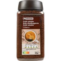 Café soluble clásico EROSKI, frasco 200 g Café soluble clásico EROSKI, frasco 200 g