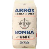 Arròs bomba extra ISLA de BUDA, paquet 1 kg Arròs bomba extra ISLA de BUDA, paquet 1 kg