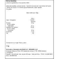 Arròs bomba extra ISLA de BUDA, paquet 1 kg