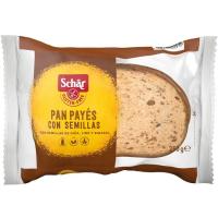 Pane payés con semillas sin gluten SCHAR, paquete 250 g