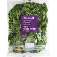 Espinaca micro EROSKI, bolsa 250 g Espinaca micro EROSKI, bolsa 250 g