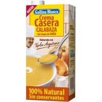 Crema de carbassa GALLINA BLANCA, bric 1 litre