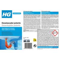 Desembossador potent liquido HG, ampolla 500 ml