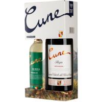 Vino Tinto Crianza CUNE, botella 75 cl + Regalo