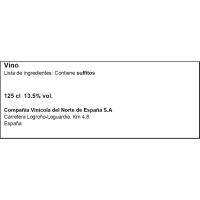 Vino Tinto Crianza CUNE, botella 75 cl + Regalo