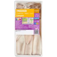 Calamar patagónico limpio EROSKI, caja 500 g Calamar patagónico limpio EROSKI, caja 500 g