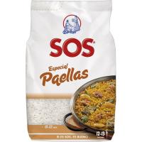 Arròs especial per a paella SOS, paquet 1 kg Arròs especial per a paella SOS, paquet 1 kg