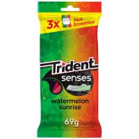 Xiclet de síndria TRIDENT SENSES, pack 3x23 g Xiclet de síndria TRIDENT SENSES, pack 3x23 g