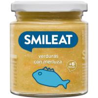 Tarrito de verduras con merluza ecológico SMILEAT, tarro 230 g Tarrito de verduras con merluza ecológico SMILEAT, tarro 230 g