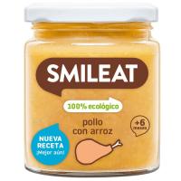 Tarrito de pollo con arroz ecológico SMILEAT, tarro 230 g Tarrito de pollo con arroz ecológico SMILEAT, tarro 230 g
