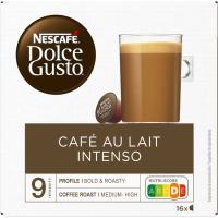 Café con leche intenso NESCAFÉ DOLCE GUSTO, caja 16 cápsulas Café con leche intenso NESCAFÉ DOLCE GUSTO, caja 16 cápsulas