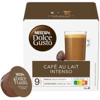 Café con leche intenso NESCAFÉ DOLCE GUSTO, caja 16 cápsulas