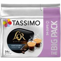 Café expresso Fortissimo TASSIMO L'OR, paquete 24 uds Café expresso Fortissimo TASSIMO L'OR, paquete 24 uds