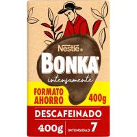 Café molido descafeinado BONKA, paquete 400 g Café molido descafeinado BONKA, paquete 400 g