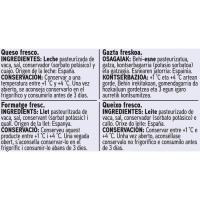 Formatge fresc EROSKI BASIC, pack 2x250 g