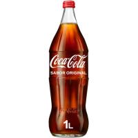 Refresco Contour regular COCA COLA, botella 1 litro Refresco Contour regular COCA COLA, botella 1 litro