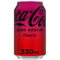 Refresco Cherry Coke Zero COCA COLA, lata 33 cl Refresco Cherry Coke Zero COCA COLA, lata 33 cl