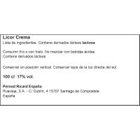 Crema de orujo RUAVIEJA ORO, botella 1 litro