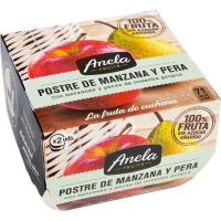 Postre de manzana-pera ANELA, pack 2x100 g