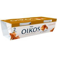 Yogur griego con caramelo OIKOS, pack 2x110 g Yogur griego con caramelo OIKOS, pack 2x110 g