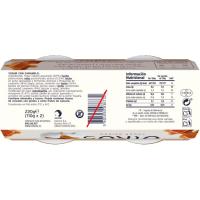 Iogurt grec de caramel OIKOS, pack 2x110 g