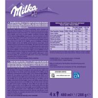 Gelat con de vainilla-xocolata MILKA, 4 u, caixa 270 g