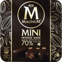 Bombón mini intenso dark MAGNUM, 6 uds., caja 264 g Bombón mini intenso dark MAGNUM, 6 uds., caja 264 g