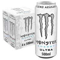 Energético ultra white MONSTER pack 4x50 cl Energético ultra white MONSTER pack 4x50 cl
