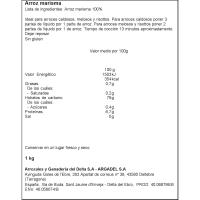 Arròs Mareny ISLA de BUDA, paquet 1 kg