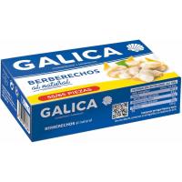 Escopinyes al natural 55/65 de Galícia GALICA, llauna 63 g