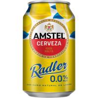 Cerveza 0,0 AMSTEL Radler, lata 33 cl Cerveza 0,0 AMSTEL Radler, lata 33 cl