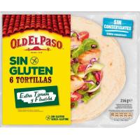 Torteta sense gluten OLD EL PASO, paquet 216 g